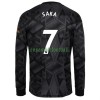 Maillot à Manches Longues Arsenal Saka 7 Extérieur 2022-23 Pour Homme